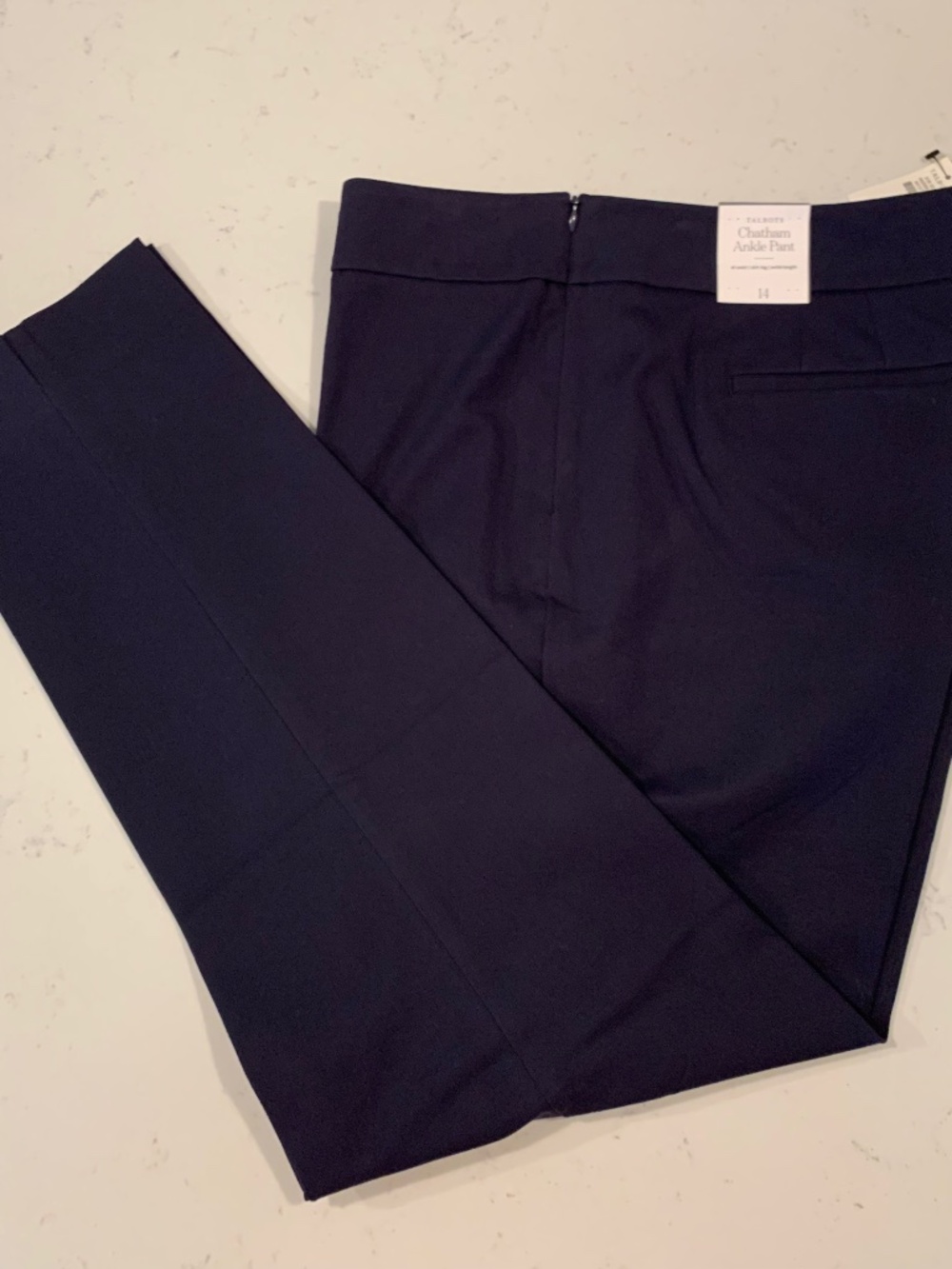 Talbots Women’s Chatham Slim Ankle Pants Size 14 NWT - Picture 4 of 10
